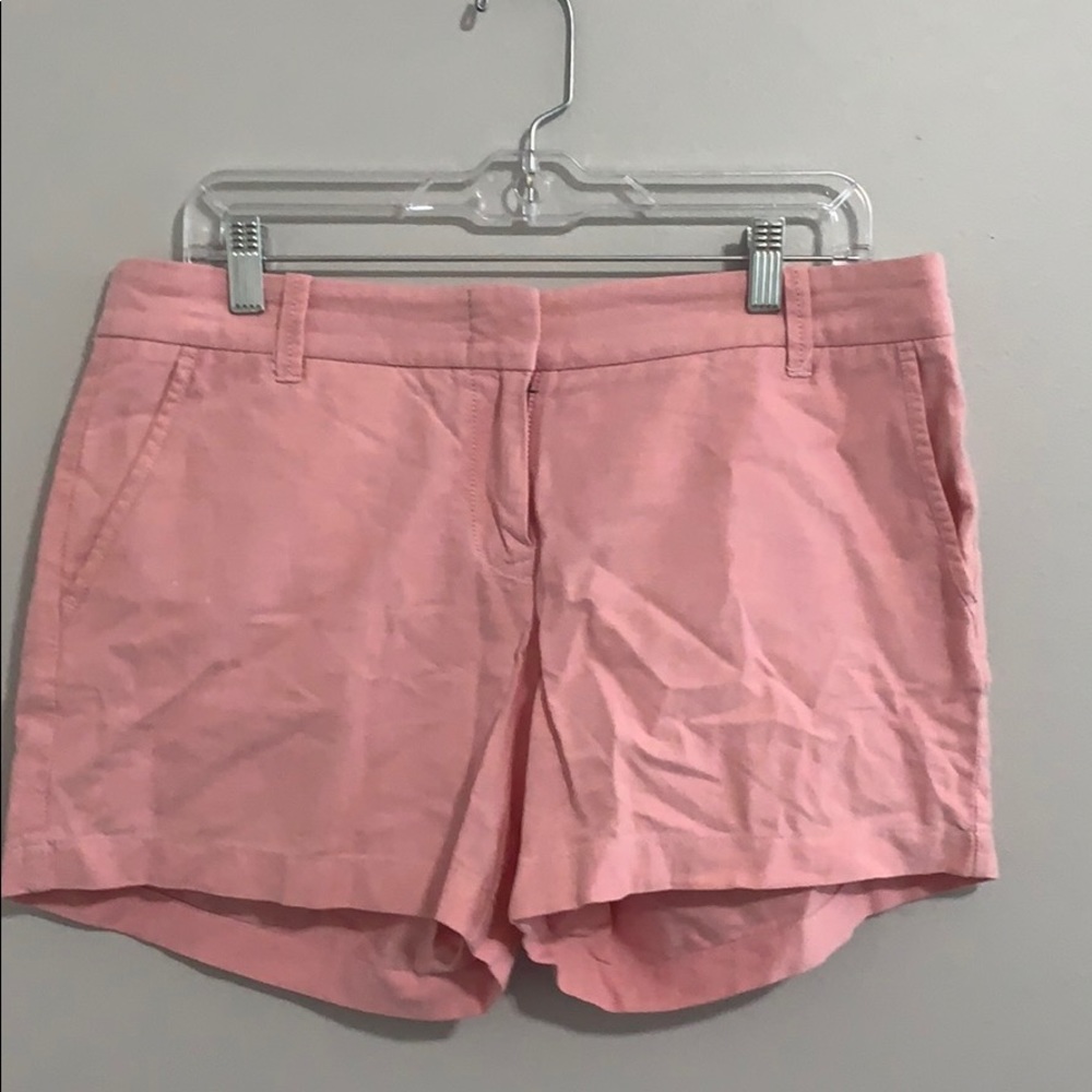 J.Crew red chambray shorts